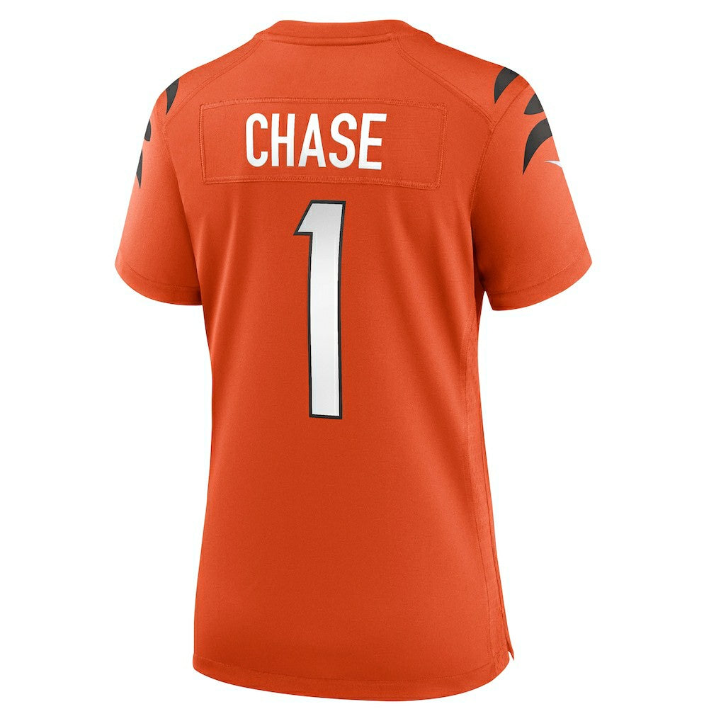 Cincinnati Bengals Nike Ja'Marr Chase  Women's Alternate Game Jersey