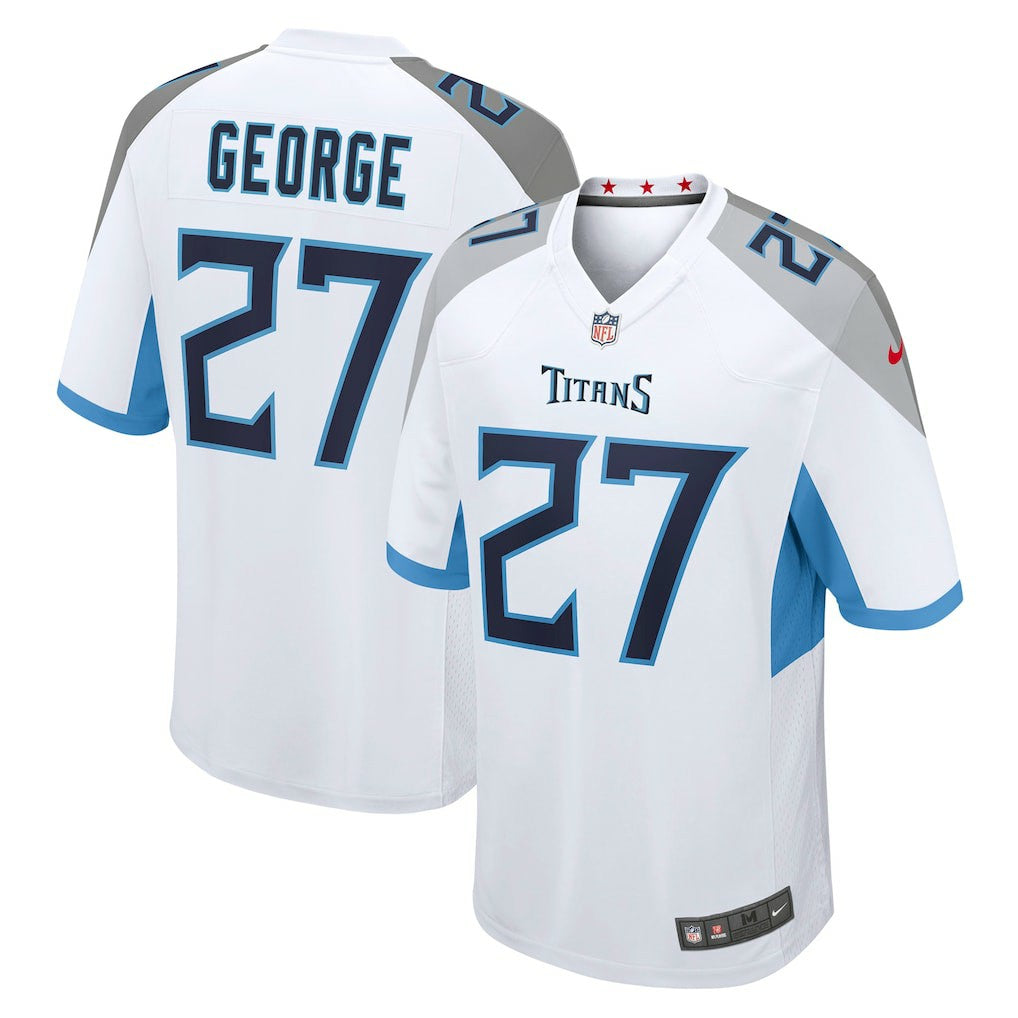 Tennessee Titans Nike Eddie George  Retired Player Game Jersey