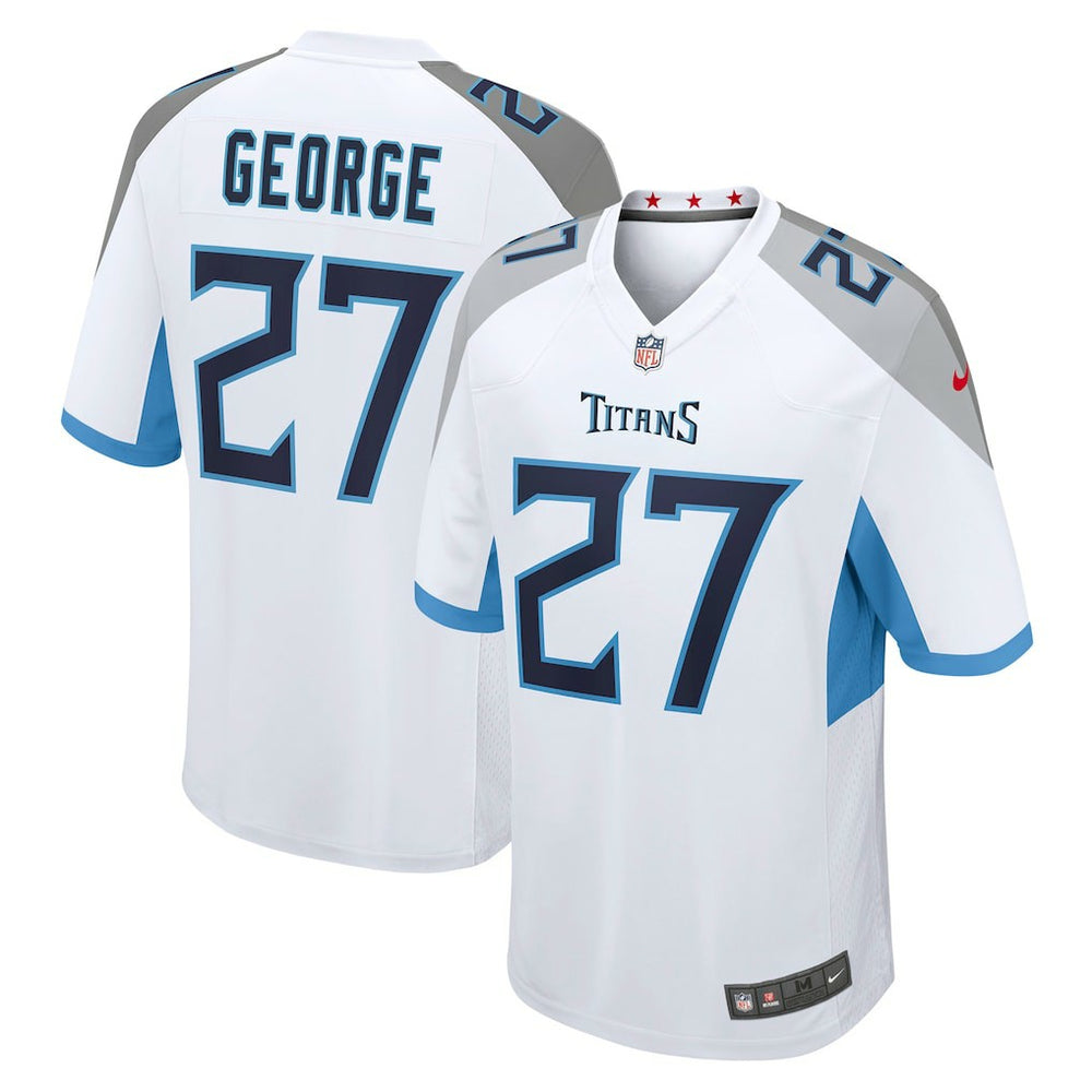 Tennessee Titans Nike Eddie George  Retired Player Game Jersey