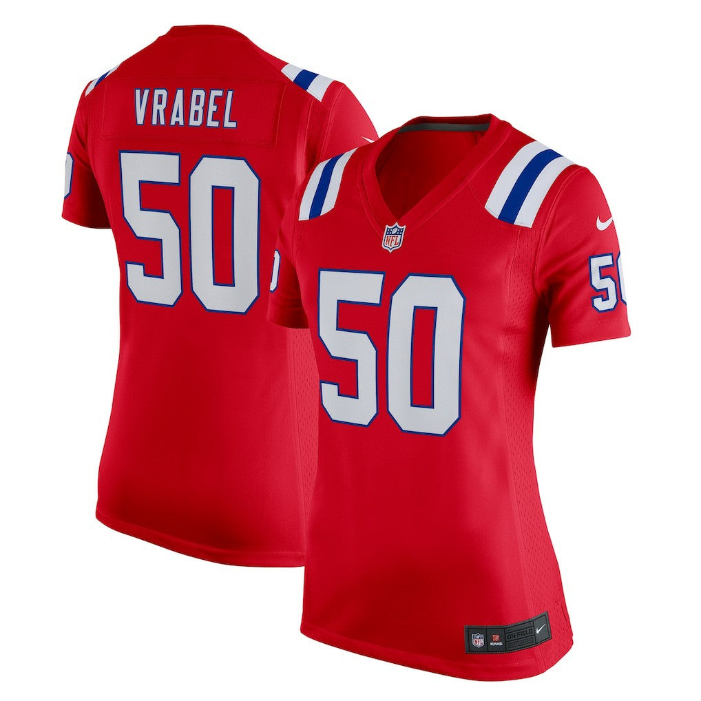 New England Patriots Nike Mike Vrabel  Women's Retired Game Jersey