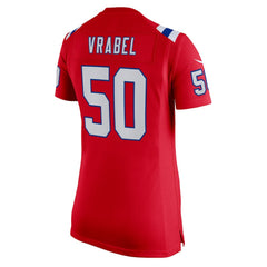 New England Patriots Nike Mike Vrabel  Women's Retired Game Jersey