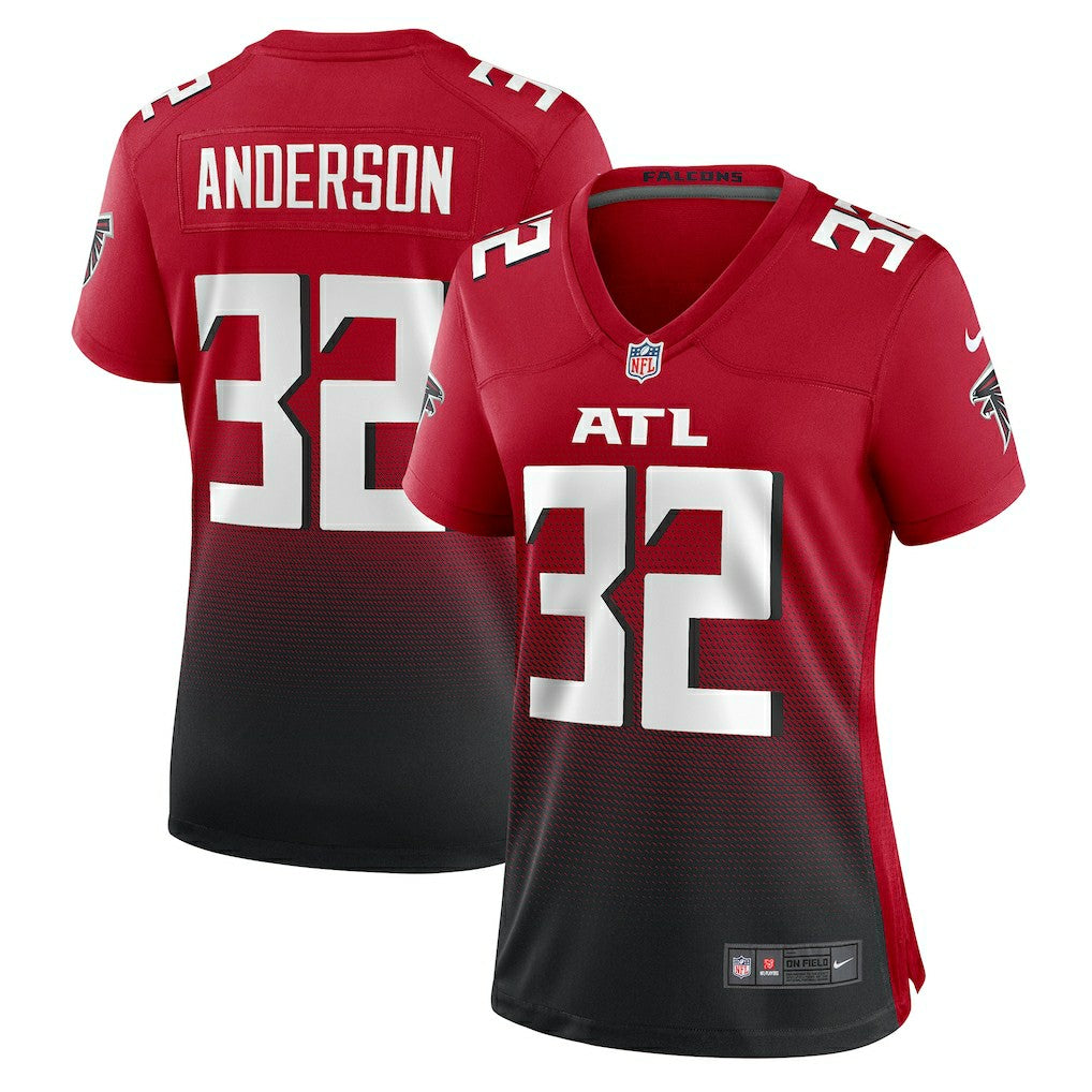 Atlanta Falcons Nike Jamal Anderson  Women's Retired Game Jersey