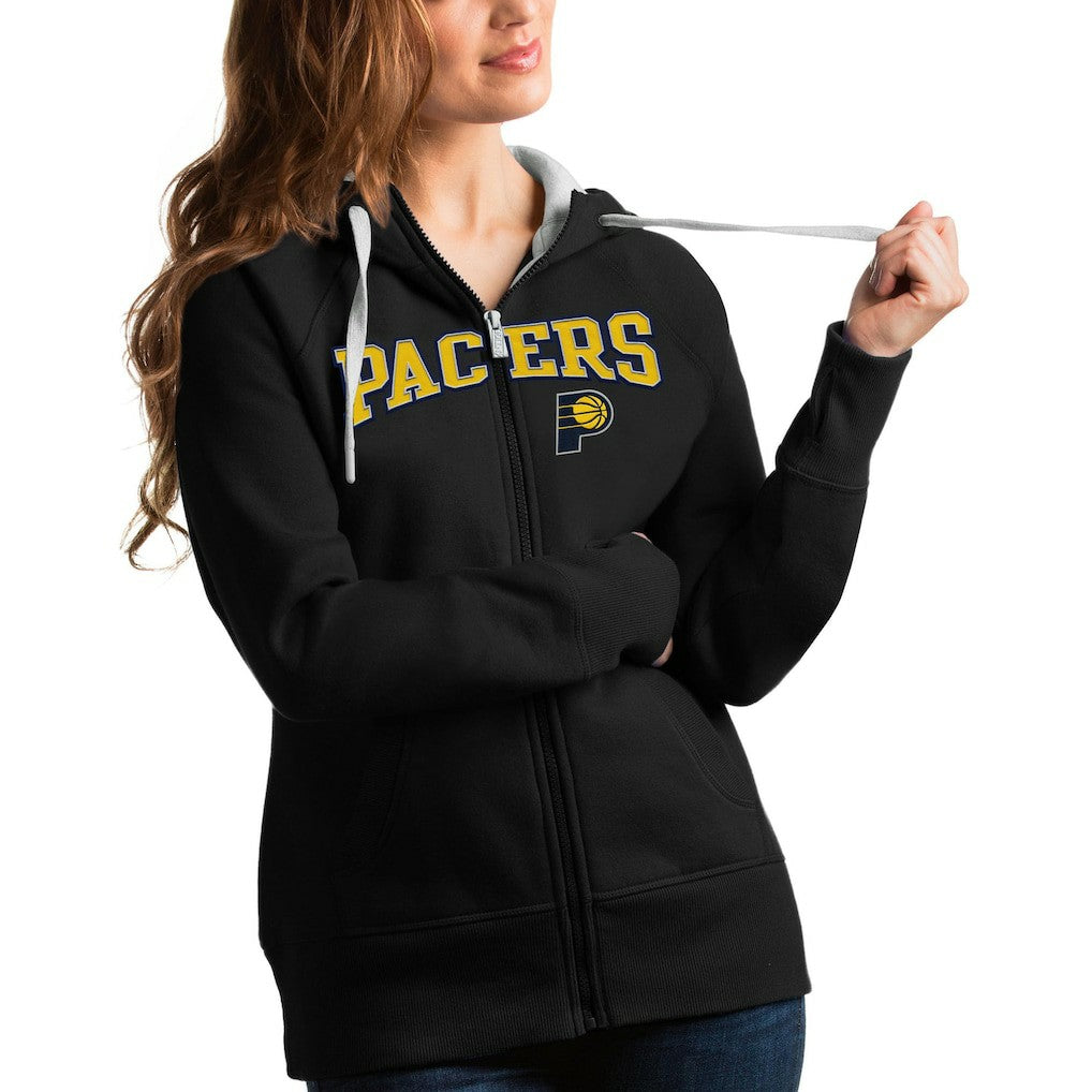 Indiana Pacers Antigua Women's Team Victory Full-Zip Hoodie Outlet