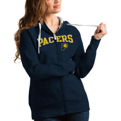 Indiana Pacers Antigua Women's Team Victory Full-Zip Hoodie Discount