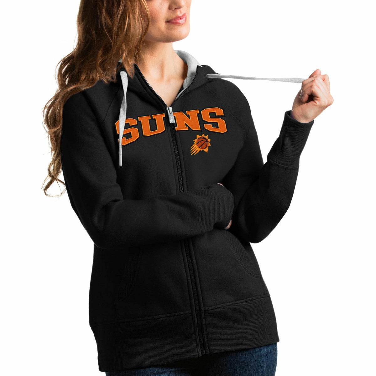 Phoenix Suns Antigua Women's Team Victory Full-Zip Hoodie Discount