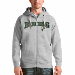 Milwaukee Bucks Antigua Victory Full-Zip Hoodie New