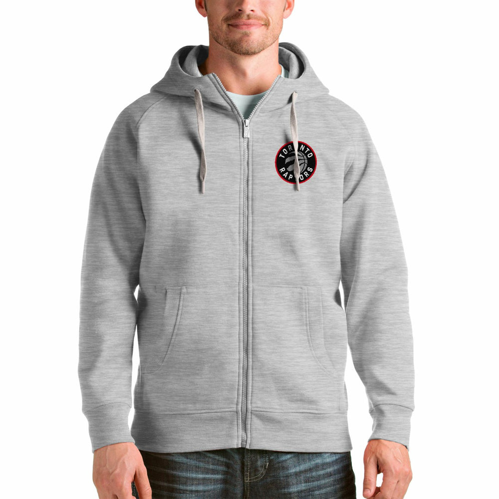 Toronto Raptors Antigua Logo Victory Full-Zip Hoodie On Sale