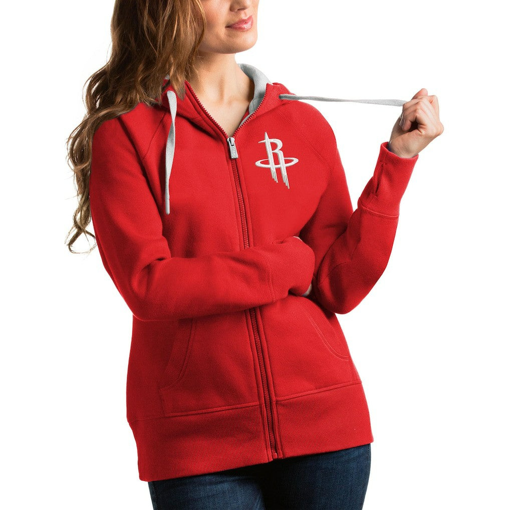 Houston Rockets Antigua Women's Victory Full-Zip Hoodie sale New