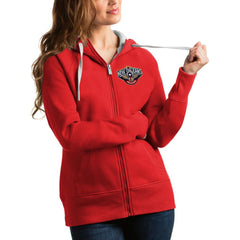 New Orleans Pelicans Antigua Women's Victory Full-Zip Hoodie Online