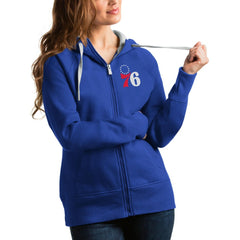 Philadelphia 76ers Antigua Women's Victory Full-Zip Hoodie Discount