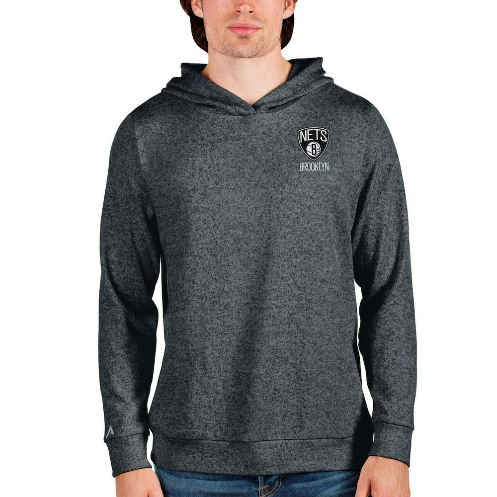 Brooklyn Nets Antigua Absolute Pullover Hoodie New