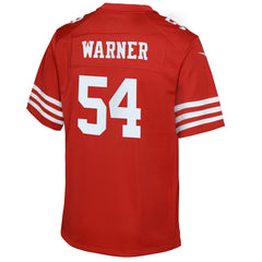 San Francisco 49ers Nike Fred Warner  Youth Game Jersey