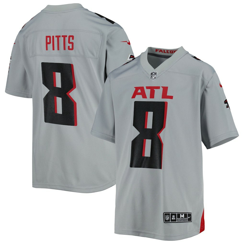 Atlanta Falcons Nike Kyle Pitts  Youth Inverted Game Jersey