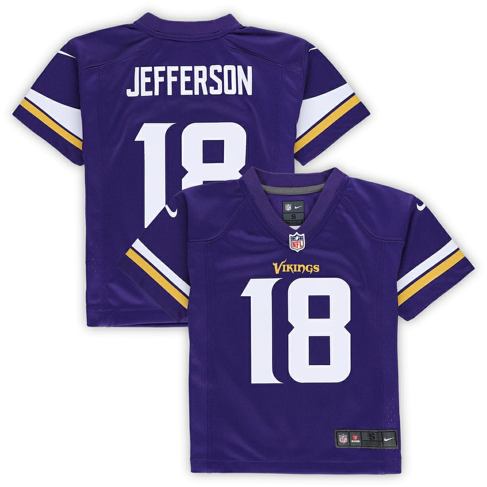 Minnesota Vikings Nike Justin Jefferson  Preschool Game Jersey
