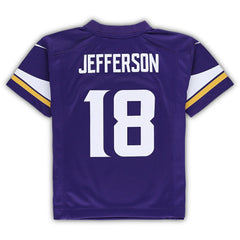 Minnesota Vikings Nike Justin Jefferson  Preschool Game Jersey