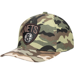Brooklyn Nets Woodland Desert Snapback Hat Discount