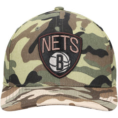 Brooklyn Nets Woodland Desert Snapback Hat Discount