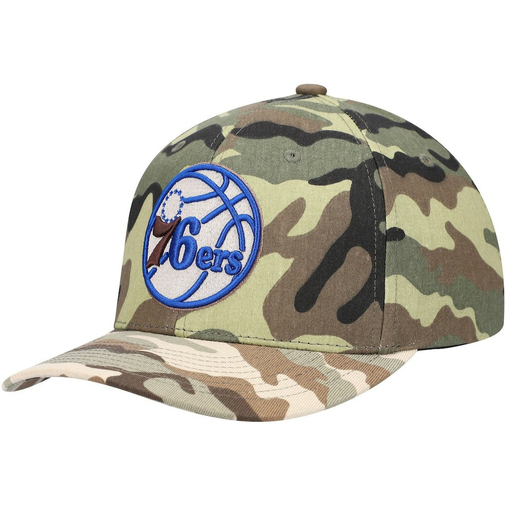 Philadelphia 76ers Woodland Desert Snapback Hat Online