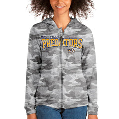 Nashville Predators Antigua Women's Team Absolute Full-Zip Hoodie Outlet