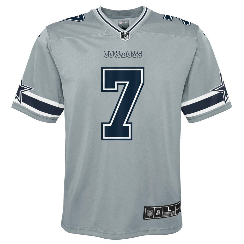 Dallas Cowboys Nike Trevon Diggs  Youth Inverted Game Jersey