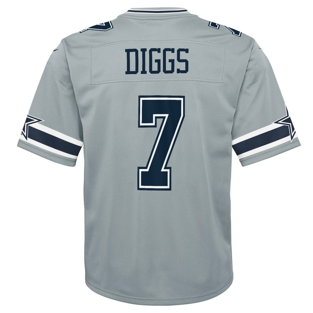 Dallas Cowboys Nike Trevon Diggs  Youth Inverted Game Jersey