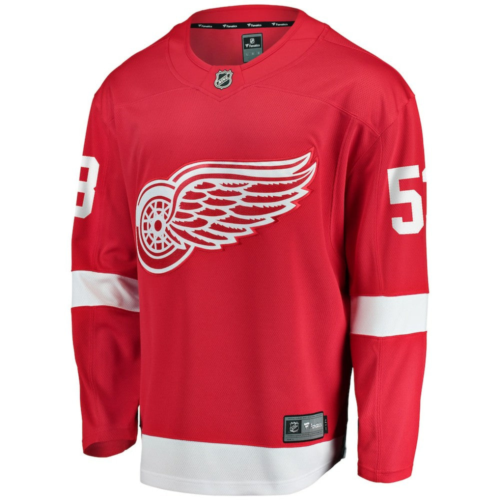 Moritz Seider Detroit Red Wings Fanatics Home Breakaway Player Jersey For Sale