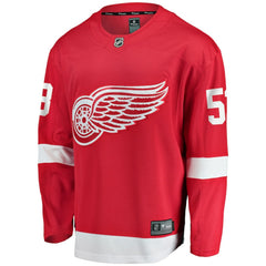 Moritz Seider Detroit Red Wings Fanatics Home Breakaway Player Jersey For Sale