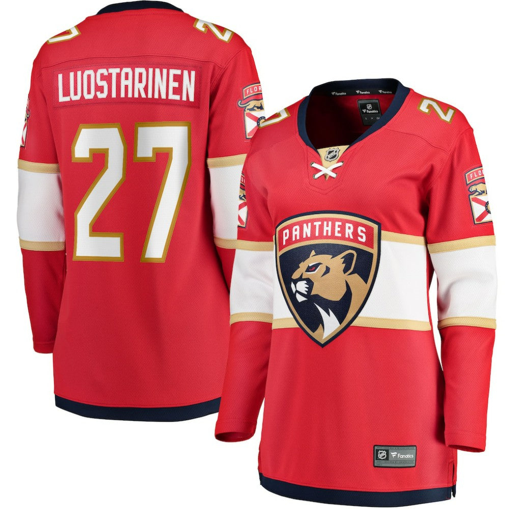 Eetu Luostarinen Florida Panthers Fanatics Women's Home Breakaway Player Jersey Sale
