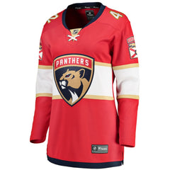 Gustav Forsling Florida Panthers Fanatics Women's Home Breakaway Player Jersey Sale