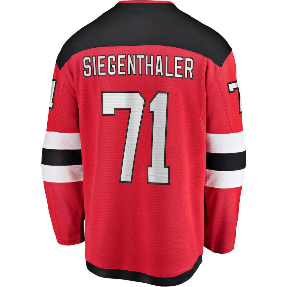 Jonas Siegenthaler New Jersey Devils Fanatics Home Breakaway Player Jersey On Sale