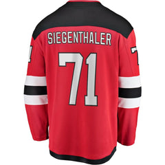 Jonas Siegenthaler New Jersey Devils Fanatics Home Breakaway Player Jersey On Sale