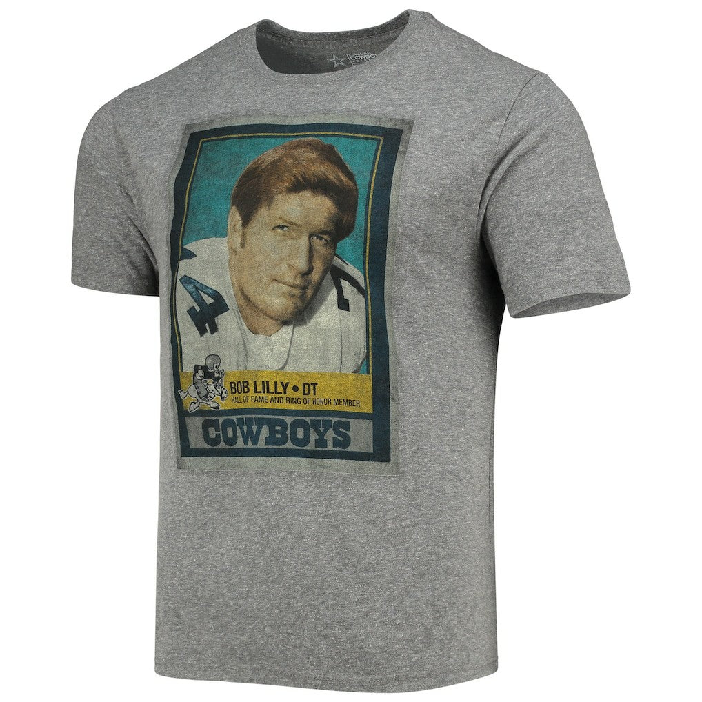 Dallas Cowboys  Bob Lilly  Name & Number Tri-Blend T-Shirt