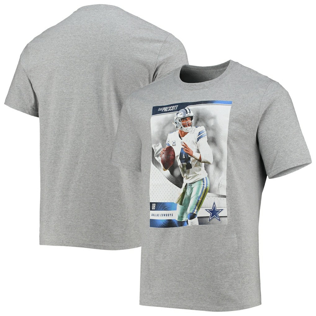 Dallas Cowboys  Dak Prescott  Name & Number T-Shirt