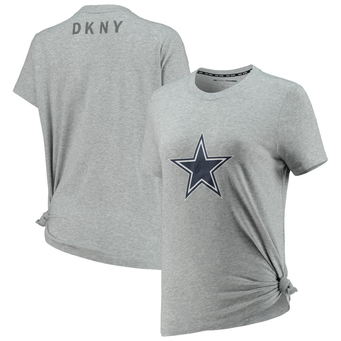 Dallas Cowboys  DKNY Sport Women's Ava Tri-Blend T-Shirt