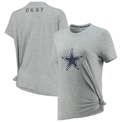 Dallas Cowboys  DKNY Sport Women's Ava Tri-Blend T-Shirt