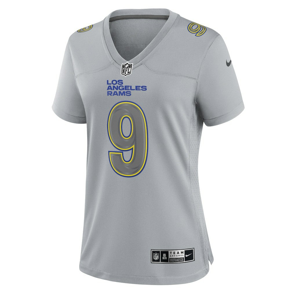 Los Angeles Rams Nike Matthew Stafford  Women's Atmosphere Fashion Game Jersey