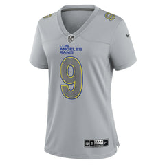 Los Angeles Rams Nike Matthew Stafford  Women's Atmosphere Fashion Game Jersey