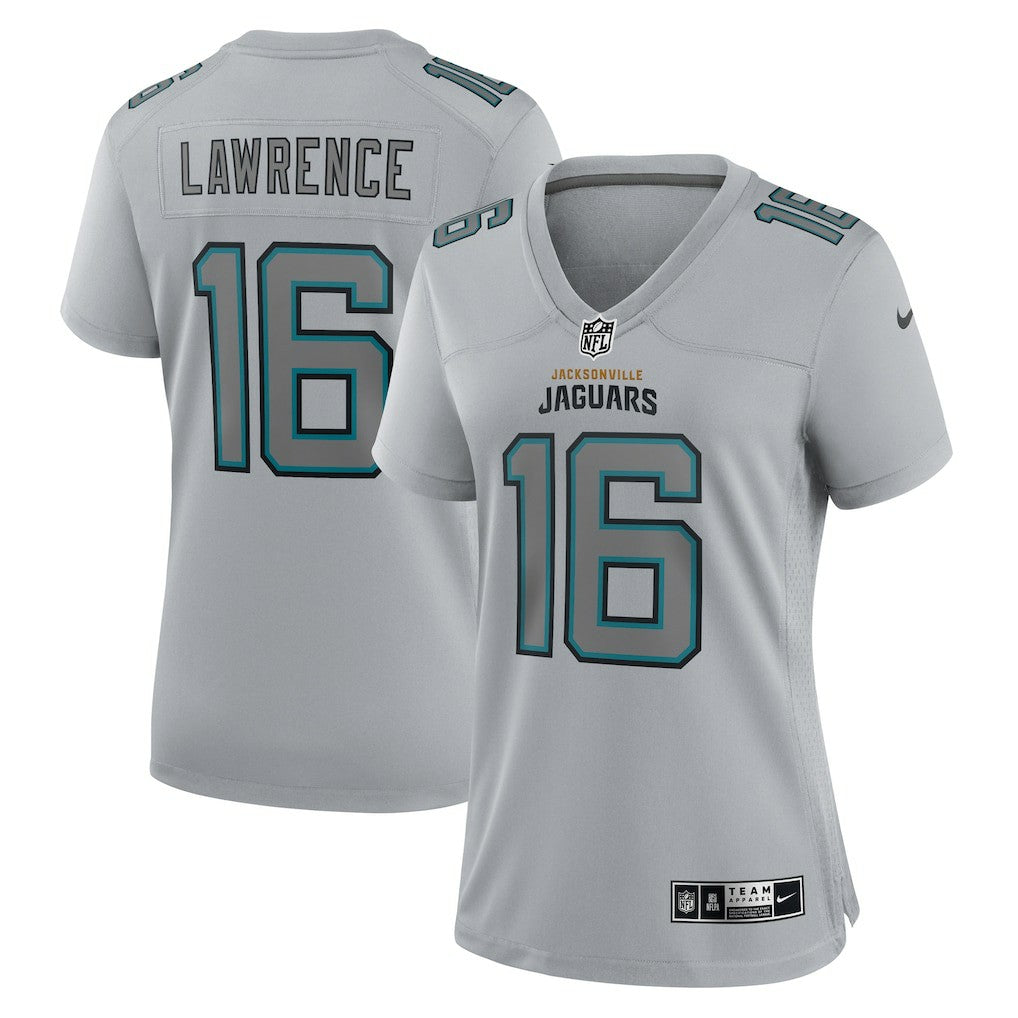 Jacksonville Jaguars Nike Trevor Lawrence  Women's Atmosphere Fashion Game Jersey
