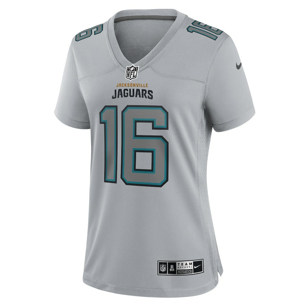 Jacksonville Jaguars Nike Trevor Lawrence  Women's Atmosphere Fashion Game Jersey