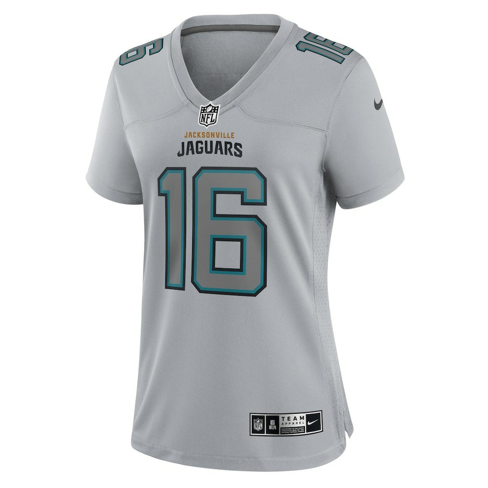 Jacksonville Jaguars Nike Trevor Lawrence  Women's Atmosphere Fashion Game Jersey