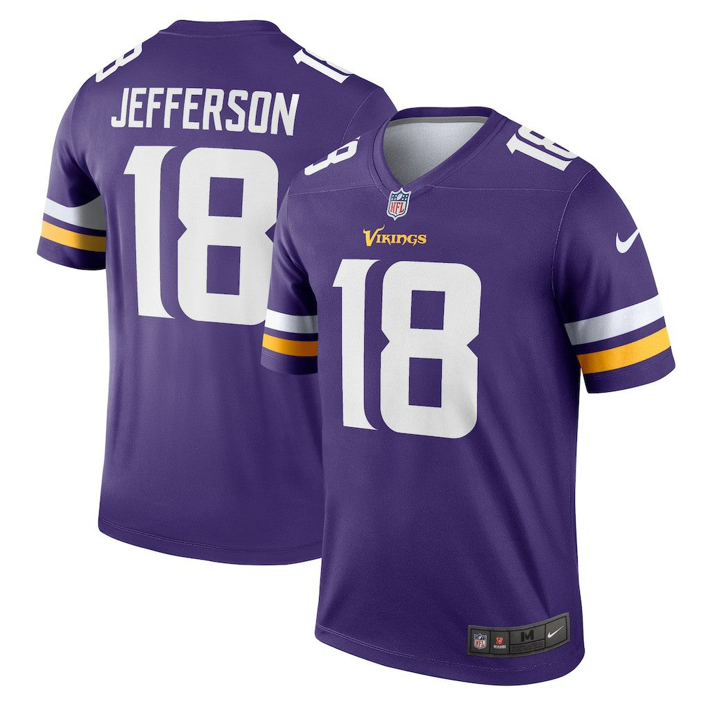 Minnesota Vikings Nike Justin Jefferson  Legend Player Performance Top