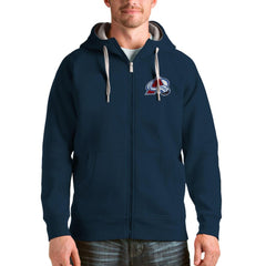 Colorado Avalanche Antigua Logo Victory Full-Zip Hoodie Sale