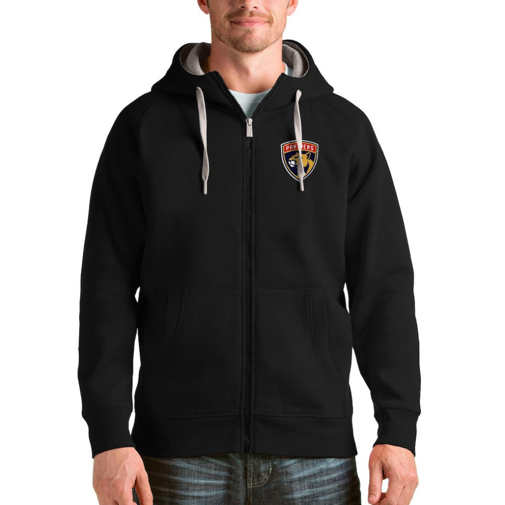 Florida Panthers Antigua Logo Victory Full-Zip Hoodie Discount