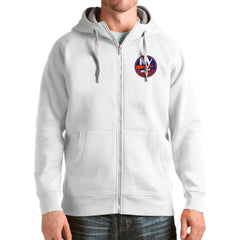 New York Islanders Antigua Logo Victory Full-Zip Hoodie Online