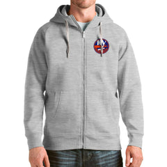 New York Islanders Antigua Logo Victory Full-Zip Hoodie On Sale