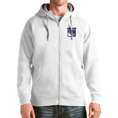 New York Rangers Antigua Logo Victory Full-Zip Hoodie Sale