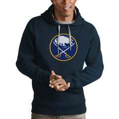 Buffalo Sabres Antigua Logo Victory Pullover Hoodie Discount