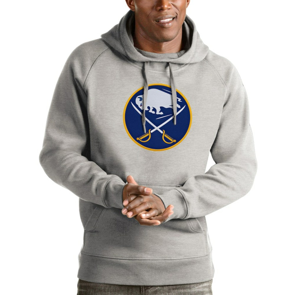 Buffalo Sabres Antigua Logo Victory Pullover Hoodie Discount