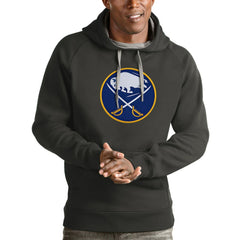 Buffalo Sabres Antigua Logo Victory Pullover Hoodie Sale