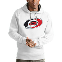 Carolina Hurricanes Antigua Logo Victory Pullover Hoodie Outlet